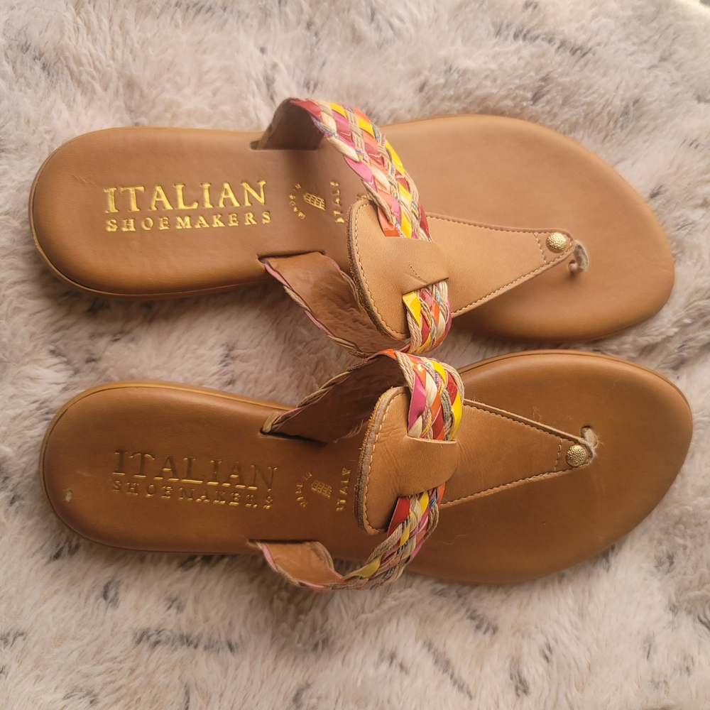 Italian Shoemakers Women's Tan Sandals